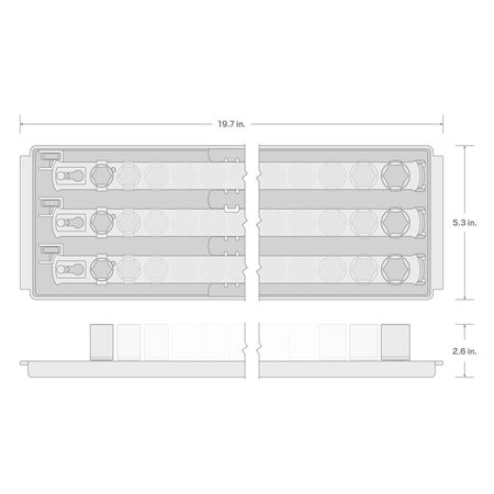 Tekton 1/2 Inch Drive 6-Point Socket Set with Rails, 29-Piece (10-38 mm) SHD92124